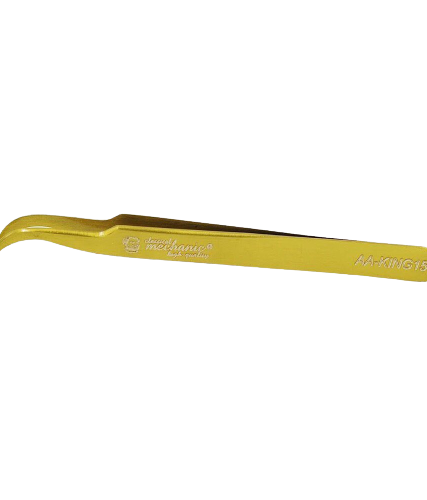 Pinza MECHANIC AA King 15 anti magnetica Gold Curva