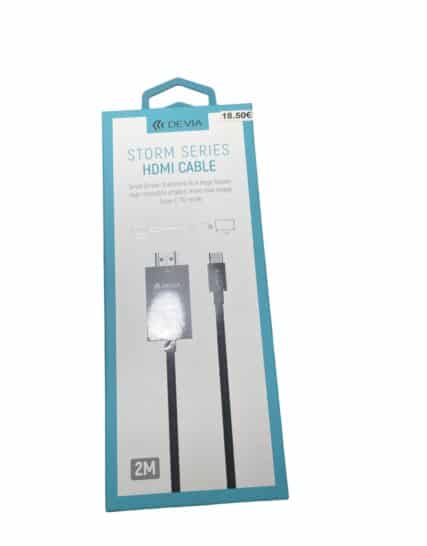Devia cable C a HDMI 2mt