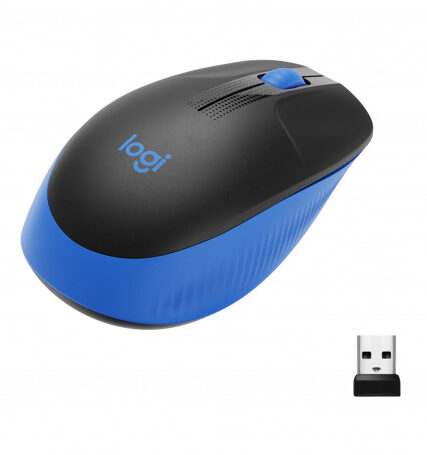 Raton LOGITECH M190 Azul Wireless 1000DPI