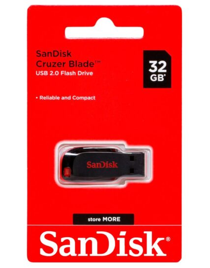 Pendrive 32GB SanDisk Cruzer Blade USB 2.0