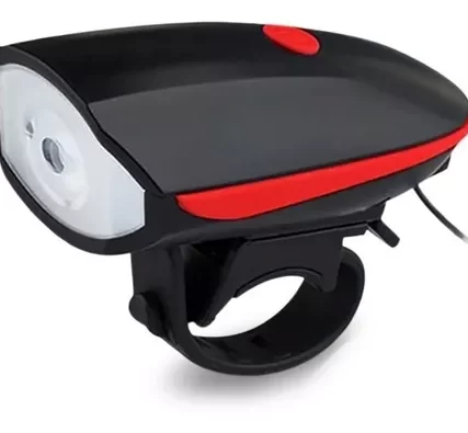 Luz Delantera Recargable Color Rojo