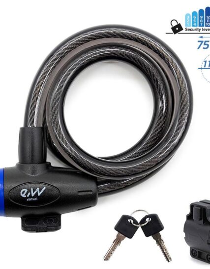 Candado de llave EWLK026 NEGRO #5