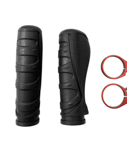Puños Goma con Anillos T4 Rojos