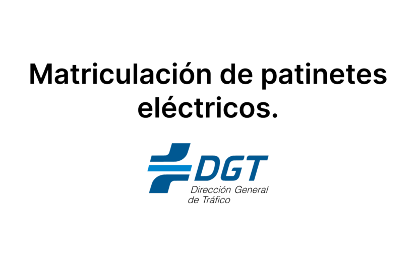 Cómo matricular tu patinete eléctrico en la DGT en 2026