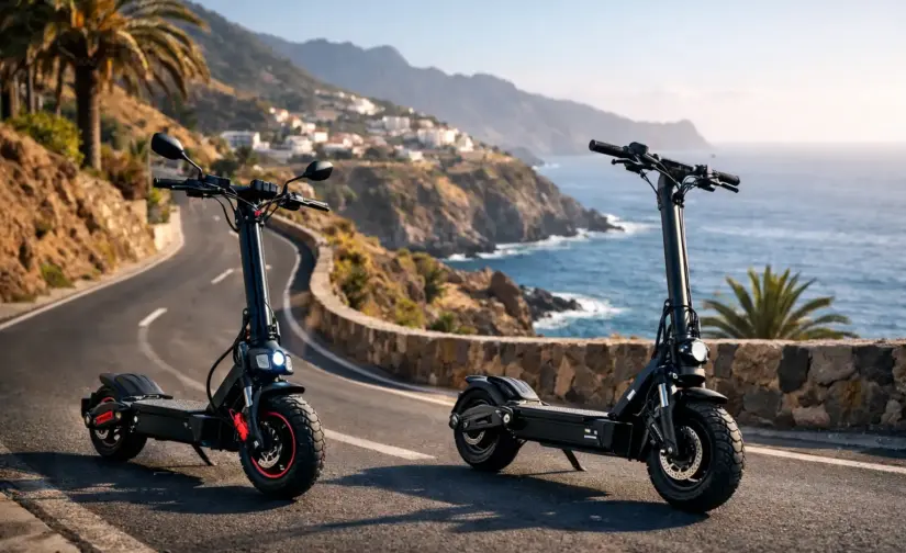 Mejores patinetes para islas con cuestas