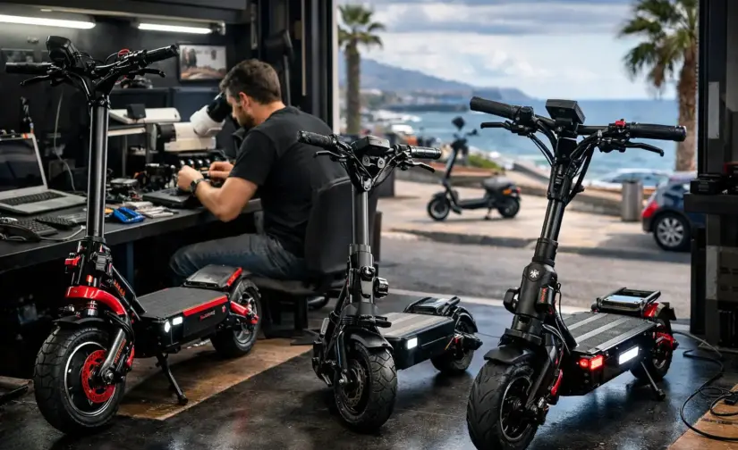 Tienda Dualtron Tenerife con soporte técnico