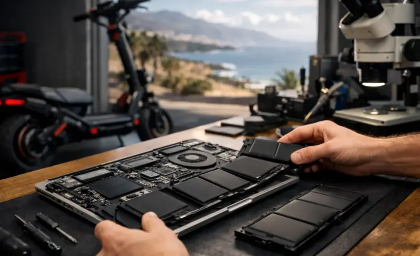 Cambio de batería MacBook en Tenerife: qué revisar