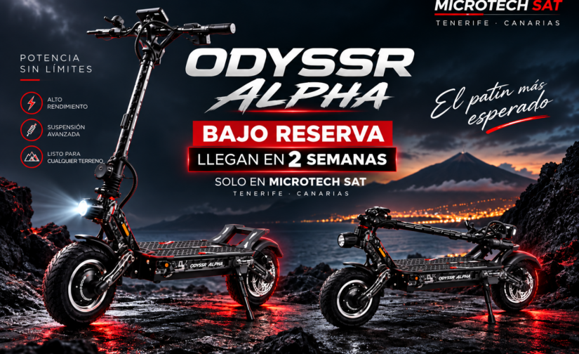 ODYSSR Alpha: el nuevo «Thunder II» para España llega a Canarias